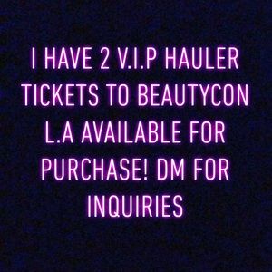 BeautyCon LA VIP Wristband!